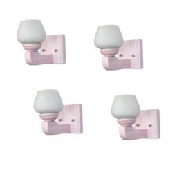 Somil Premium Designer Glass Wall / Night Lamp Elegant & Stylish Dcor Accent for Modern Interiors, color- White, Size- 19.5 X 24.5 X 18 CM-image-34