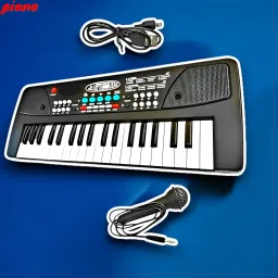 37-Key Musical Piano Keyboard with Microphone 430A1 Song Record Feaure_P254-image-2