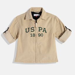 U.S. Polo Assn. Kids Boys Brand Logo Embroidered Casual Shirt-image-66