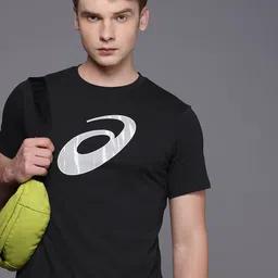 ASICS Brand Logo Printed Sports T-shirt-image-48