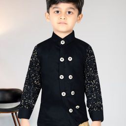 BAESD Boys Classic Printed Casual Shirt-46