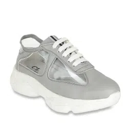 Carlton London Women's Grey Casual Sneakers-image-90