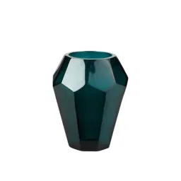 Home4U Navy Glass Vase - Set of 1-35