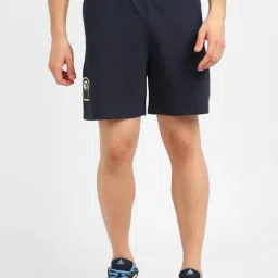 adidas Dark Blue Regular Fit Shorts-picture-16
