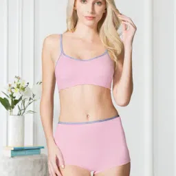 Van Heusen Pink Cotton Plain Panty-image-71