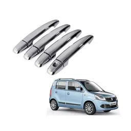 Auto Pearl Chrome Door Handle Latch Cover for WagonR (Set of 4)-image-16