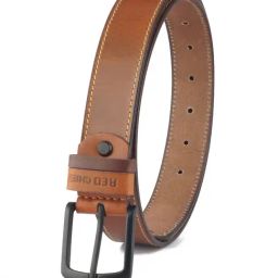 Red Chief Tan Leather Casual Belt for Men-47