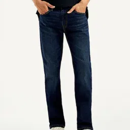 Levi's Blue Cotton Slim Fit Jeans-picture-16
