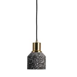 Whispering Homes Slreeo Colored Pendant Light- Brass and Black-48