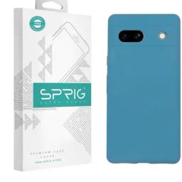 Sprig Back Cover for GOOGLE PIXEL 7A 5G (Blue)-34