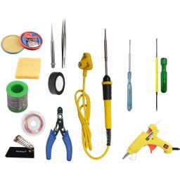 Fadman 13 In 1 Soldering Iron Kit Copper, Iron & Nickle Corded 25 W with Solder Wire-4
