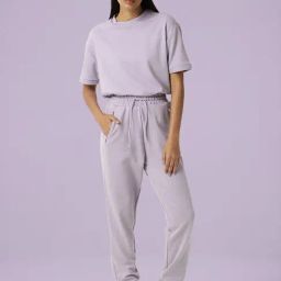 RAREISM Pink Cotton Blend Solid Trackpants-picture-23