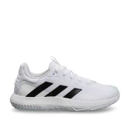 Adidas Men's SoleMatch Control White Tennis Shoes-image-27