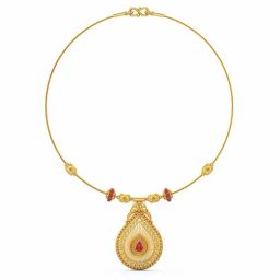 Joyalukkas 22k Gold Traditional Gold Necklace-image-60