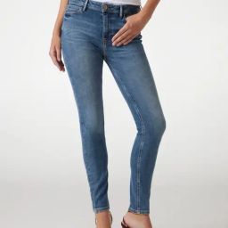 Guess Blue Cotton Solid Jeans-image-55