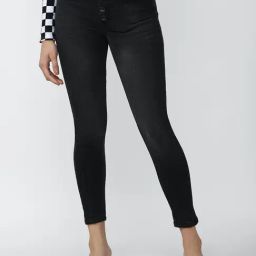 FOREVER 21 WOMEN MID WAIST SKINNY FIT ANKLE LENGTH JEANS-picture-20