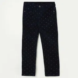 Fame Forever by Lifestyle Kids Navy Cotton Printed Pants-picture-6