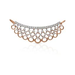 Malabar Gold & Diamonds 18k Rose Gold Pendant For Women-image-48