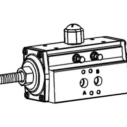 Aira Adjustable Physical Travel Stopper Double Acting Actuator Torque of 170,ARA-DD-90-D-TS-image-64