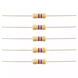 Invento 0.25 Watts 470 Ohms Carbon Film Resistors ISC 1869-4-20