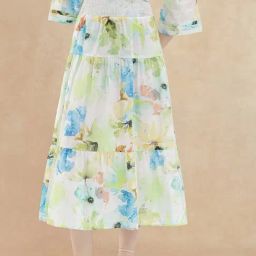 RAREISM Multi Cotton Printed Skirt-image-73