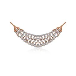 Malabar Gold & Diamonds 18k Rose Gold Pendant For Women-image-88