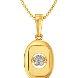 Joyalukkas 22k Gold Oval Chain Pendant-image-26