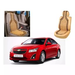 Auto Pearl Black & Red Velvet Car Cushion for BMW 325i, BR22 (Pack of 2)-14