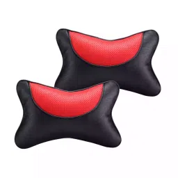 Auto Pearl Beige & Brown Wooden Bead Car Seating Pad for Daewoo (Pack of 2)-29