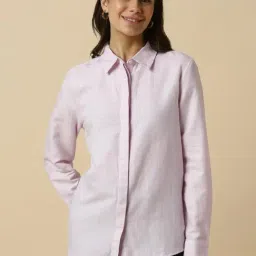 Allen Solly Pink Formal Shirt-picture-16