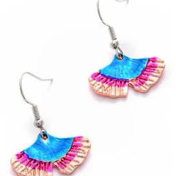Sohi Silver Plated Designer Drop Earrings-21