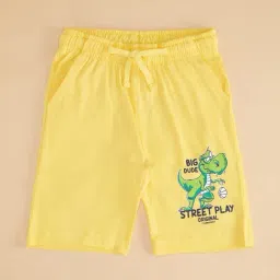 Pantaloons Junior Yellow Shorts-image-75
