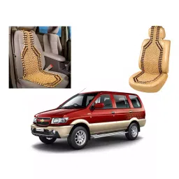 Auto Pearl Beige & Grey Velvet Car Cushion for Mercedes E-Class, BG215 (Pack of 2)-10