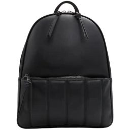 Call It Spring Black Solid Backpack-image-25