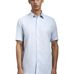 Louis Philippe Blue Regular Fit Shirt-picture-25