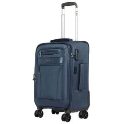 Nasher Miles Berlin Expander Soft-Sided Polyester Cabin  Navy Blue 20 inch |55cm Trolley Bag-image-33