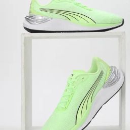Puma Men's Electrify NITRO 3 Lime Running Shoes-image-11