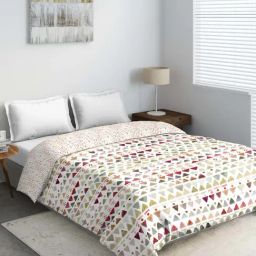 DDecor Red Polyester 136 TC Comforter - Set of 1-image-68