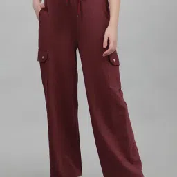 Kotty Maroon Regular Fit Trackpants-picture-21