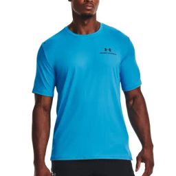 Under Armour Blue Regular Fit Sports T-Shirt-image-15