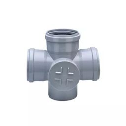 Jain Irrigation Systems 110 mm SWR Rubber Ring Joint Double Tee With Door-image-80