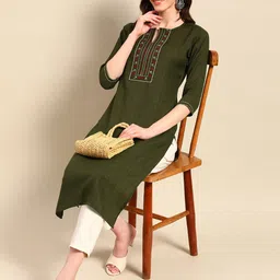 Sangria Yoke Design Kurta-image-87