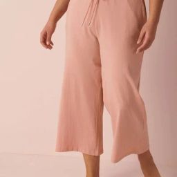 La Vie En Rose Pink Cotton Plain Pyjamas-image-32