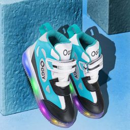 Crazyly OGGY3 Boys Colourblocked Velcro Sneakers-picture-10