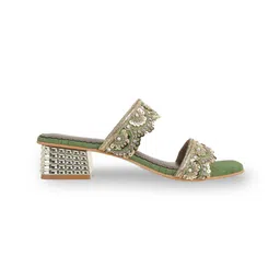 Mochi Block Sandals with Tassels image 4