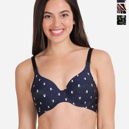 shyaway Floral Bra Medium Coverage Underwired Lightly Padded-24