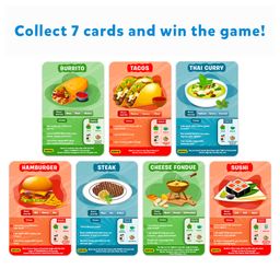 Skillmatics Card Game Guess in 10 Foods Around the World - Multicolour image 4