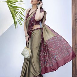 KALINI Poly Chiffon Saree-picture-11