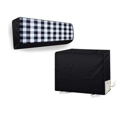 The Furnishing Tree Split AC Cover set of Indoor and Outdoor Unit used for 1.5 Ton Daikin FTKG50 Gi-image-88