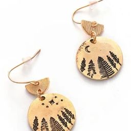 Sohi Gold Plated Designer Drop Earrings-image-65
